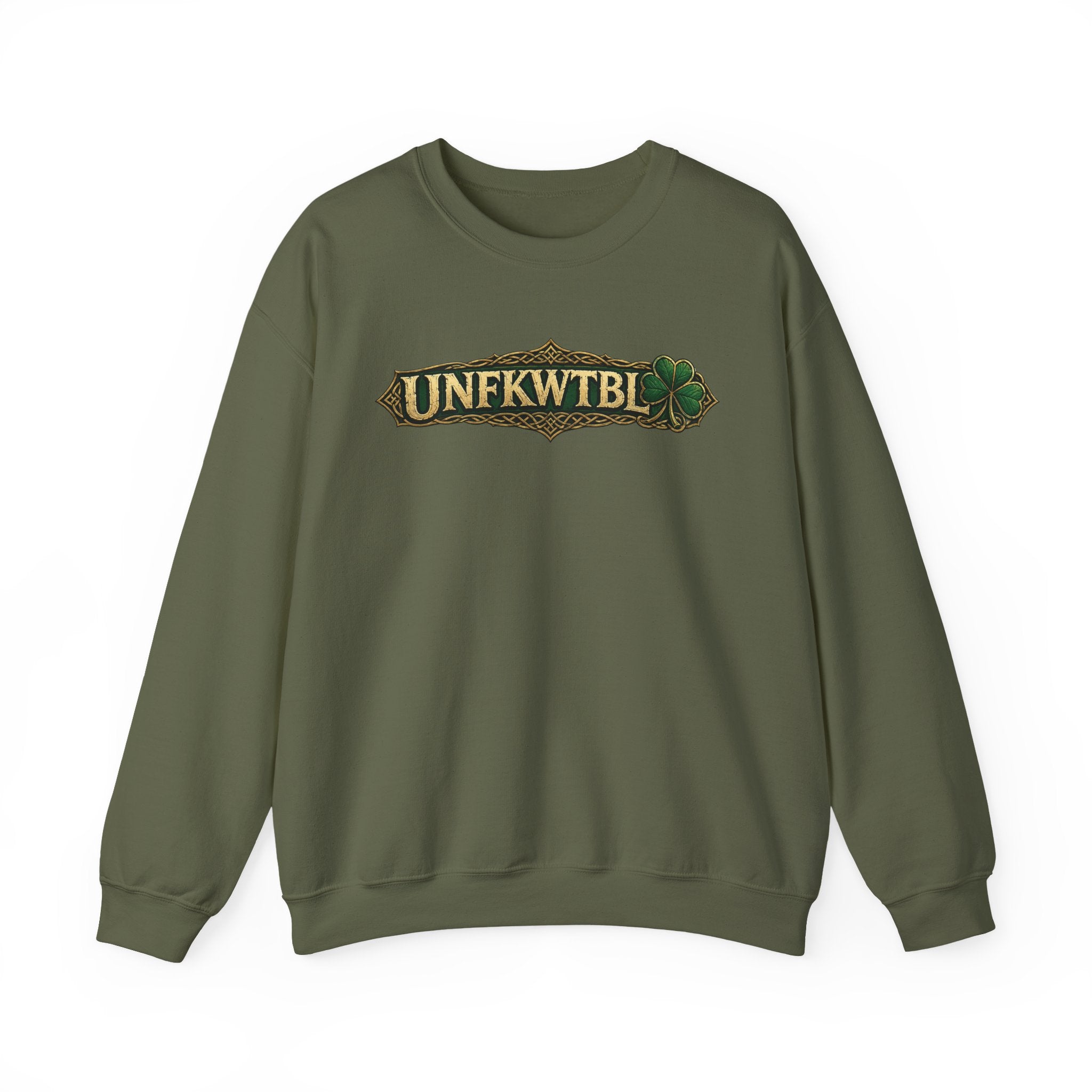 UNFKWTBL Vintage Crest Crewneck Sweatshirt