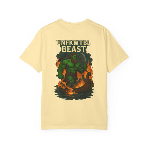 Unisex Graphic T-Shirt for Fans, Cool Casual Tee, Perfect Gift for Holidays, Everyday Wear, Unique Statement Shirt, UNFKWTBL BEAST Design