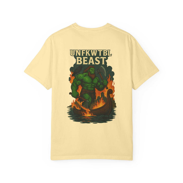 Unisex Graphic T-Shirt for Fans, Cool Casual Tee, Perfect Gift for Holidays, Everyday Wear, Unique Statement Shirt, UNFKWTBL BEAST Design