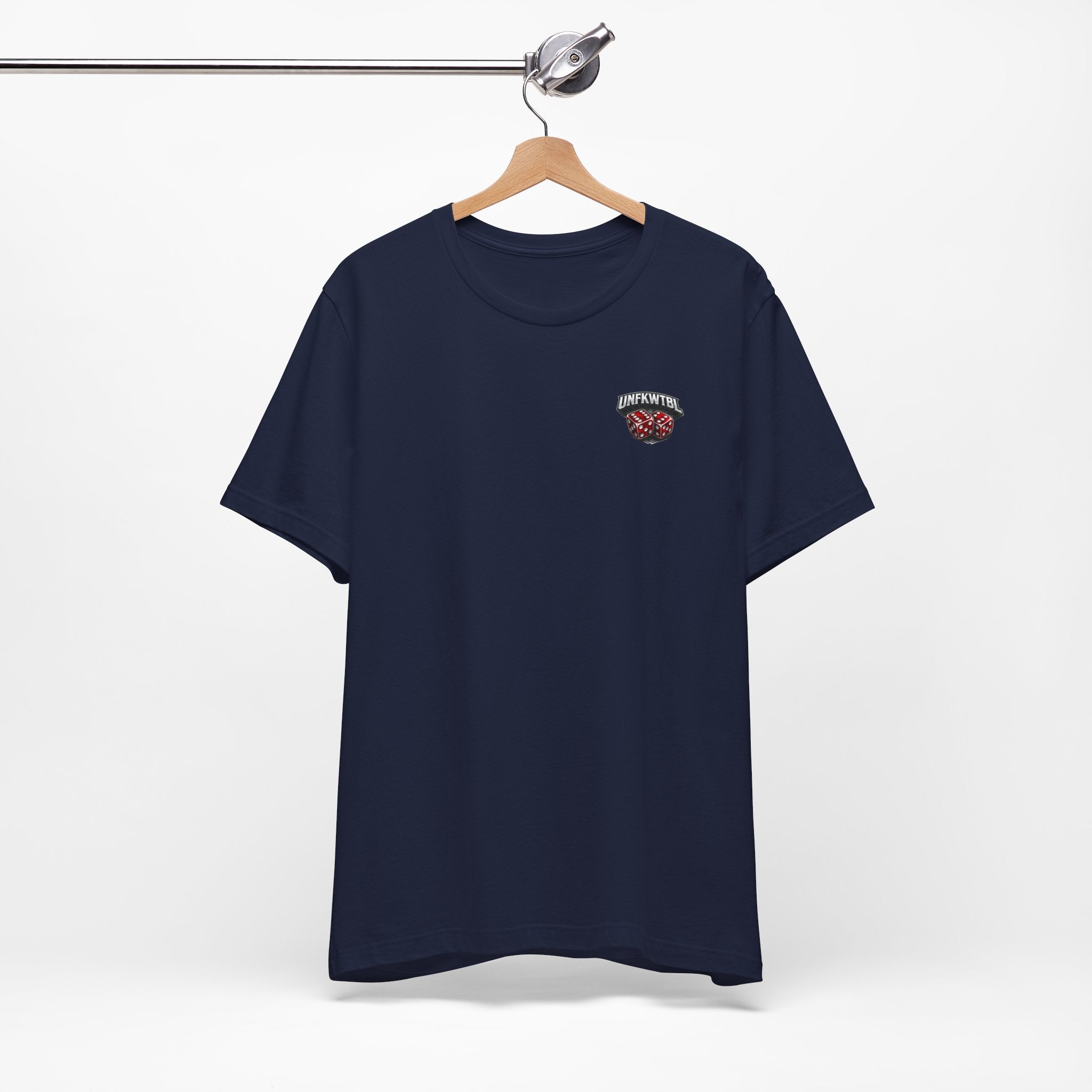 Roulette Skull Tee — Casino Skeleton Graphic T-Shirt