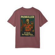 Painkiller It’s back for happy hr. Leatherface comfy tee