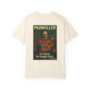 Painkiller It’s back for happy hr. Leatherface comfy tee