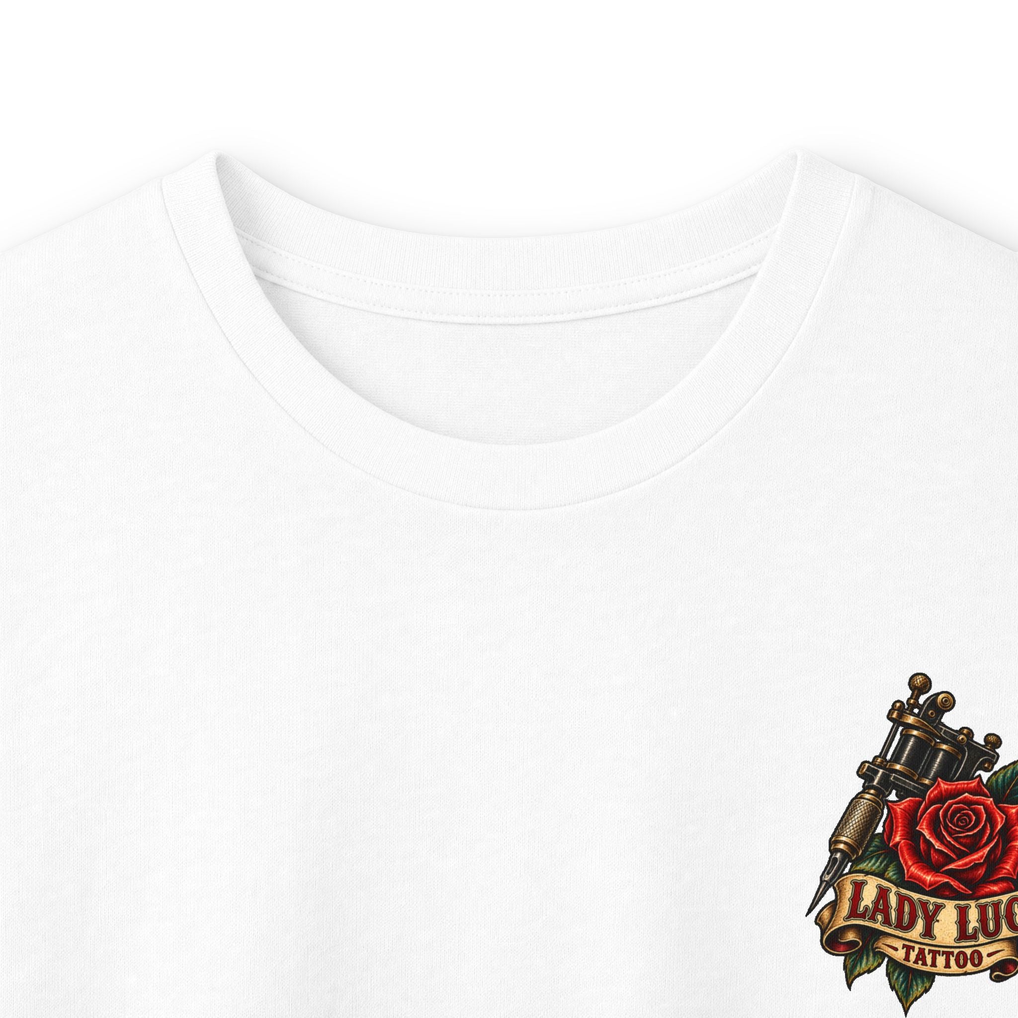Lady Luck Tattoo Rebel Pinup Long-Sleeve Tee