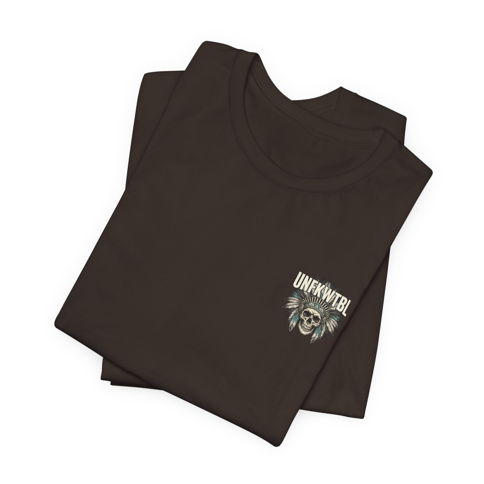 American Iron Motorcycle T-Shirt — "UNFKWTBL" Patriotic Eagle & Skull Tee