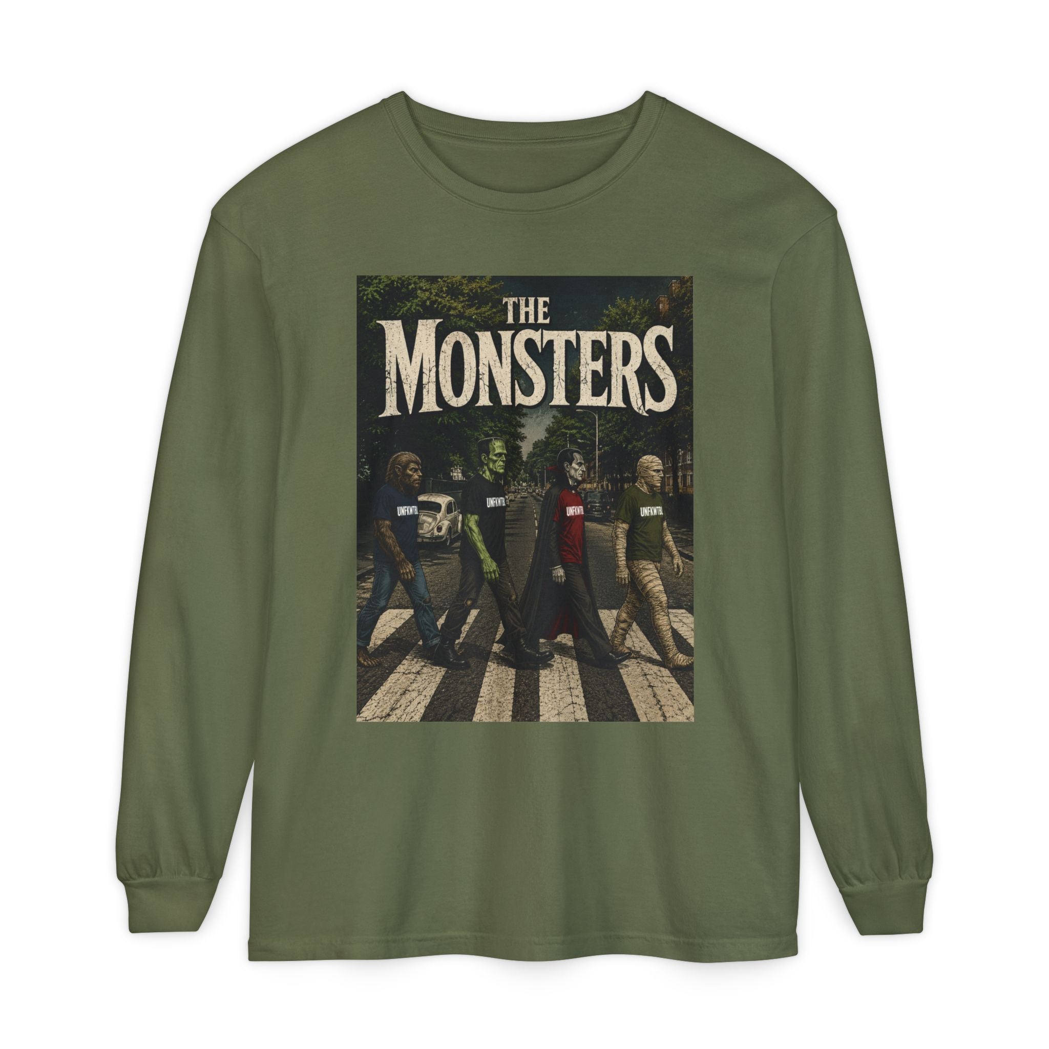 The Monsters Abbey Road Long Sleeve Tee