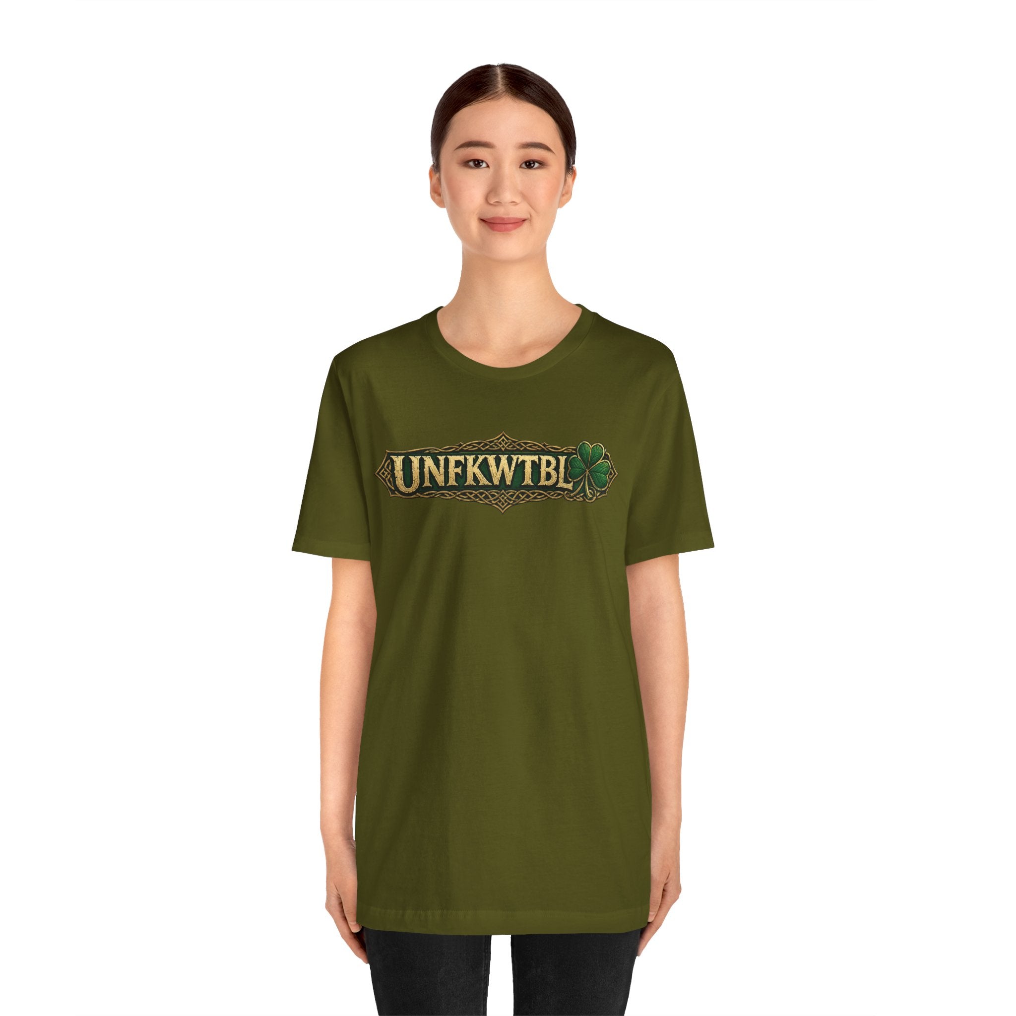 UNFKWTBL Lucky Celtic Clover Tee