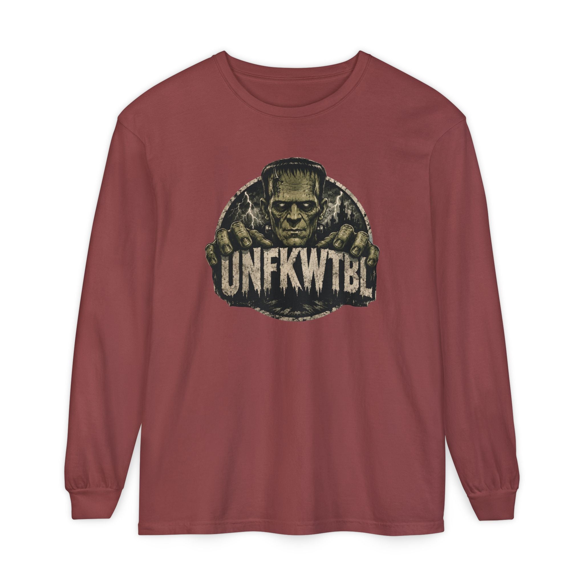 Frankenstein "UNFKWTBL" Graphic Long Sleeve Tee