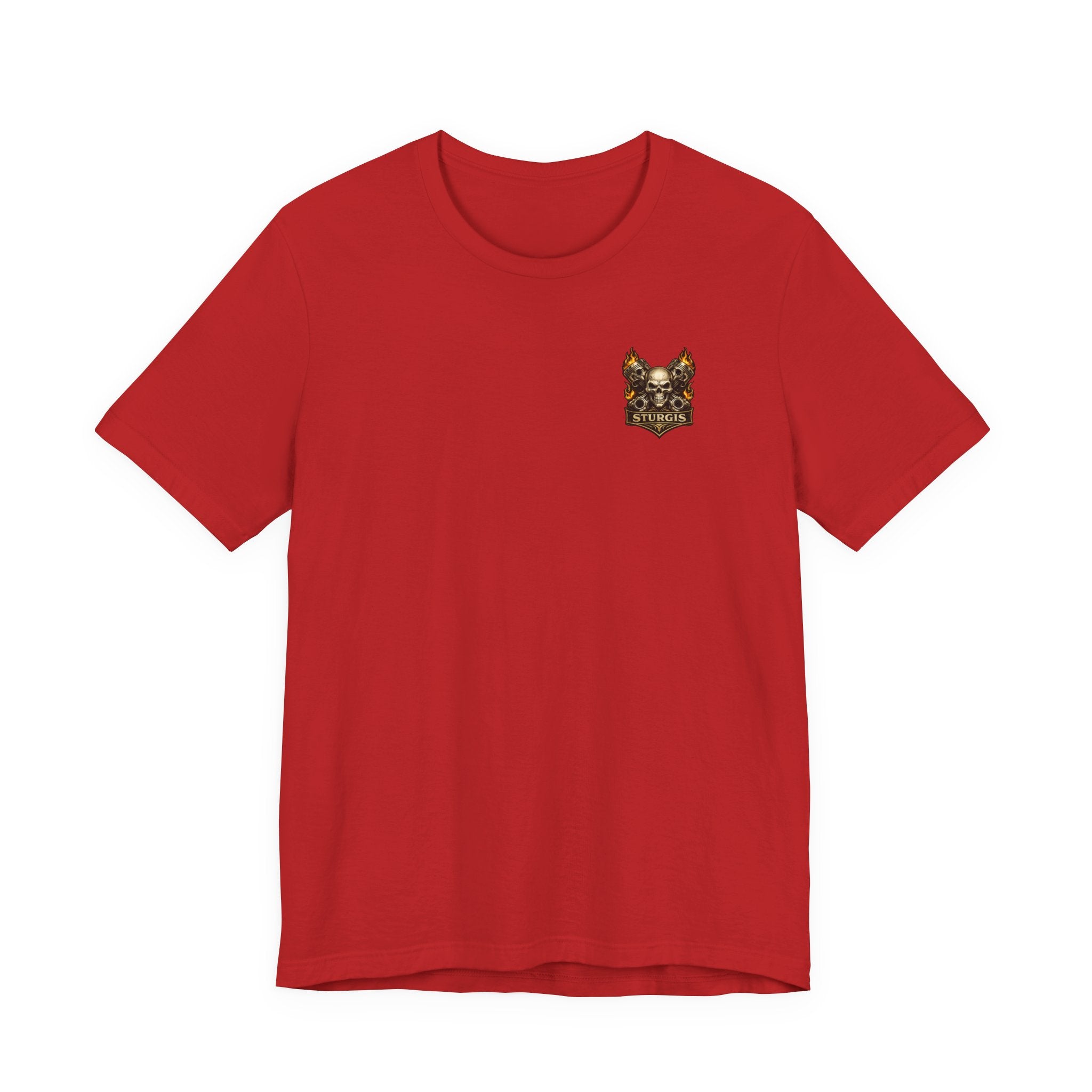 Sturgis Black Hills Heat Motorcycle Tee — Biker Girl Bike Rally T-Shirt