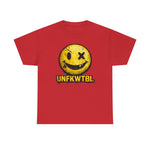 Graphic Tee — Distressed Yellow Smiley Face 