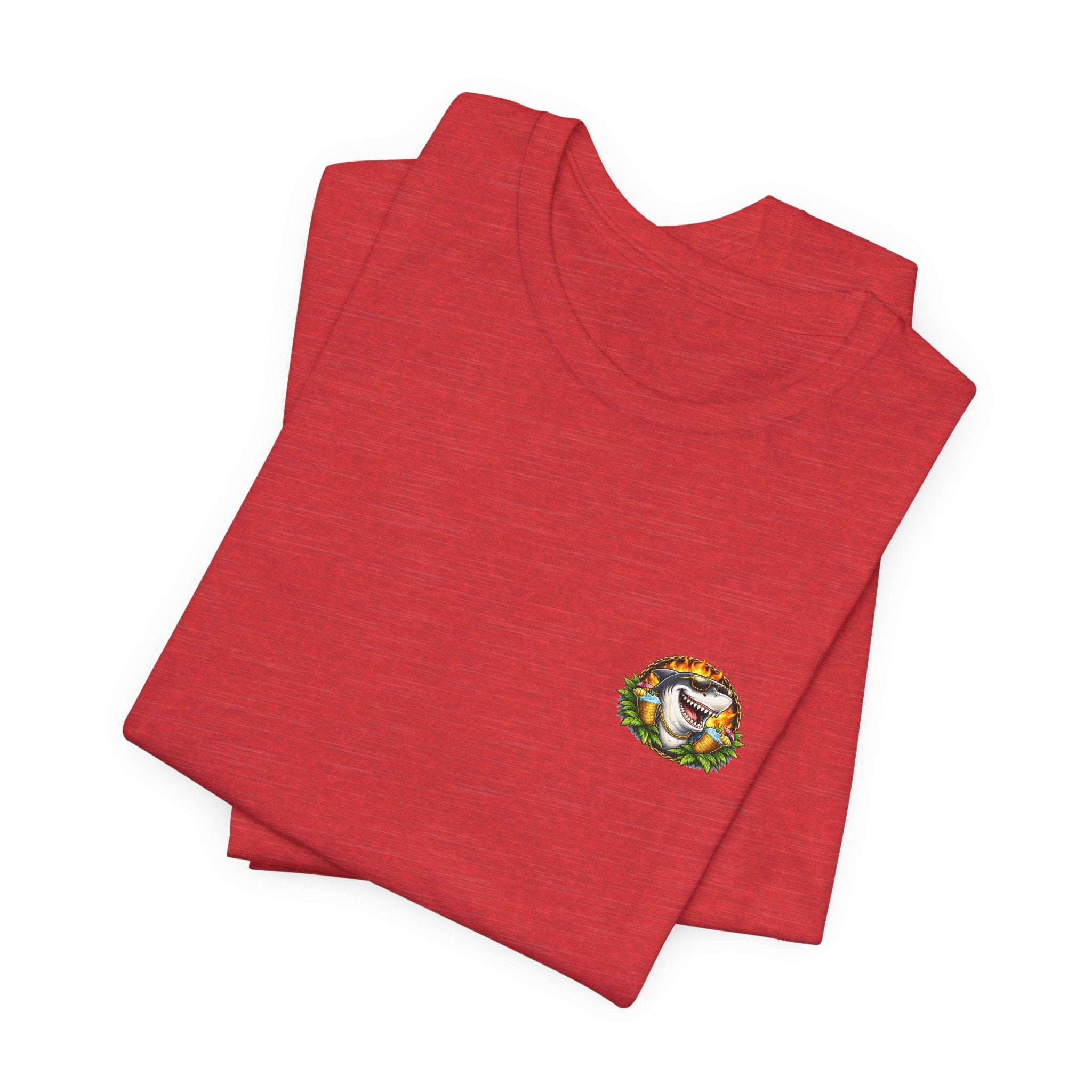 Dockside Delinquents Tee - Funny Shark & Pelican Graphic T-Shirt