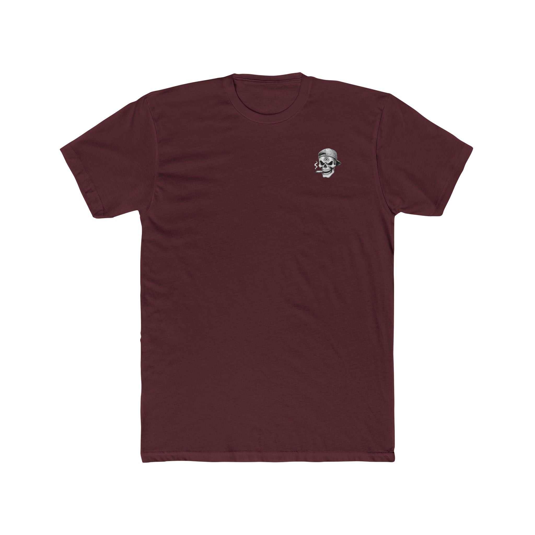 Skull Crossback T‑Shirt — Gothic Skull Emblem Tee