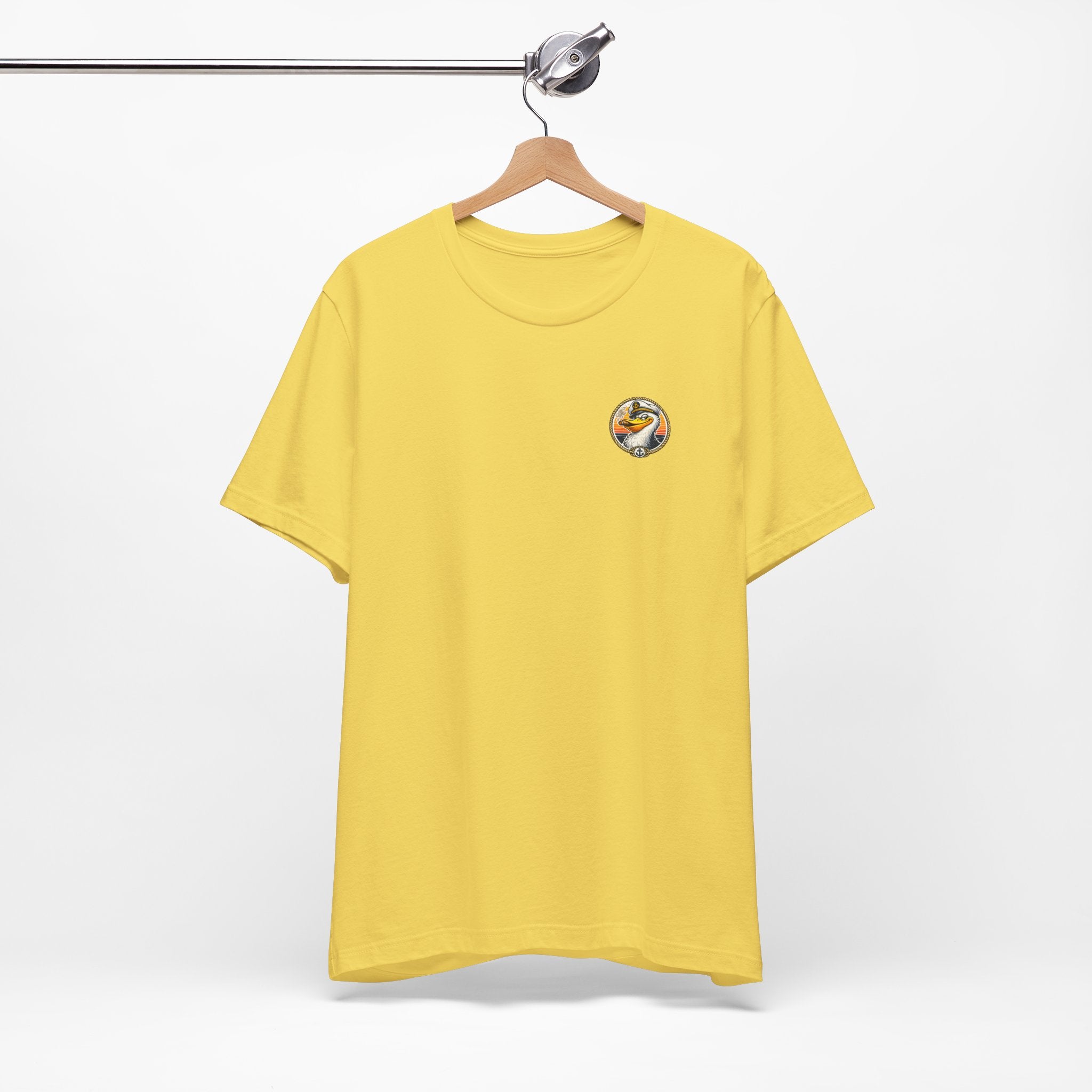 Captain Chaos Tee — Retro Beach Club Duck Graphic T‑Shirt