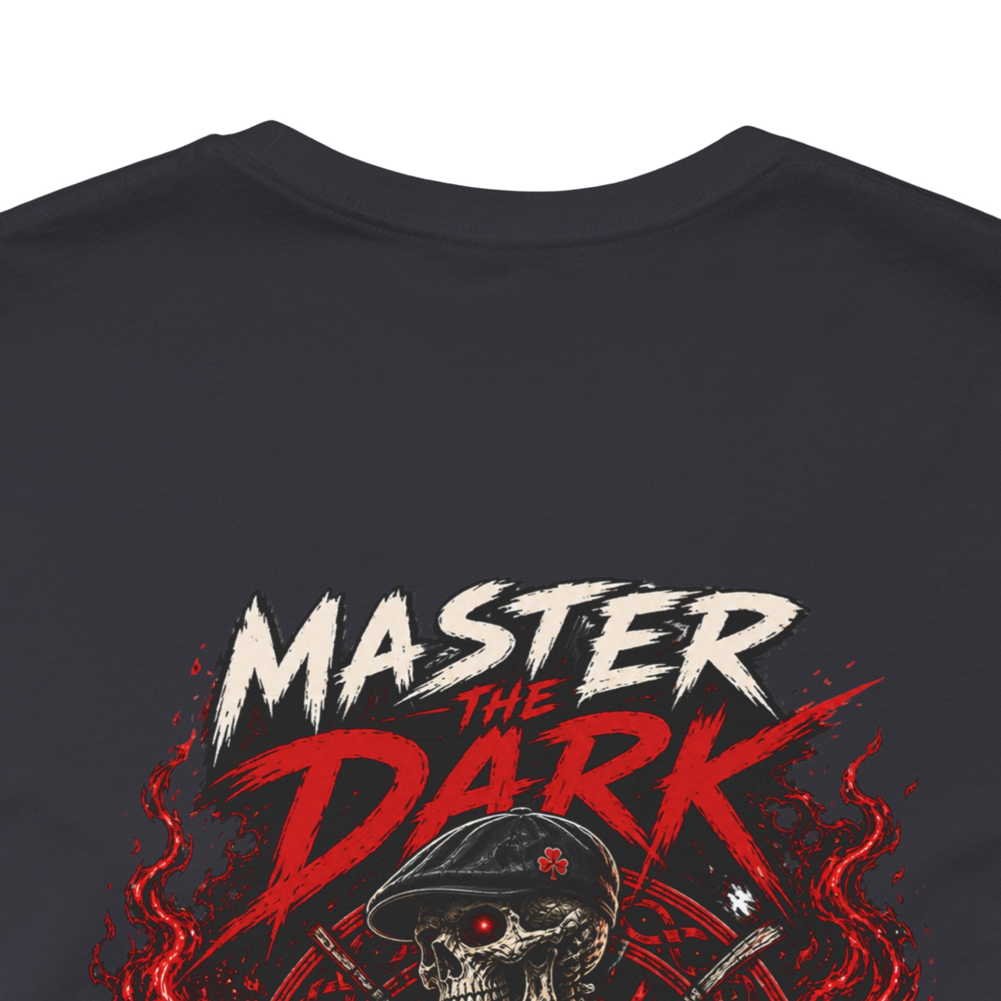 Master Dark Skull T-Shirt — Gothic Horror Graphic Tee