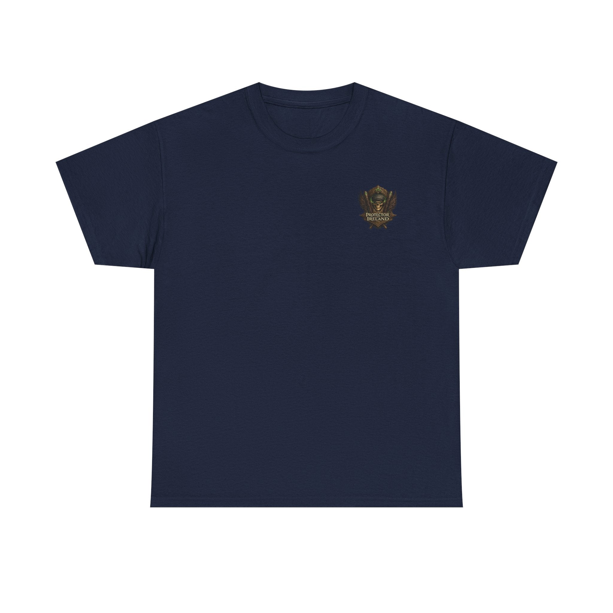 Skull Ranger T-Shirt — "He Walks Where Ireland Stands" Irish Celtic Graphic Tee