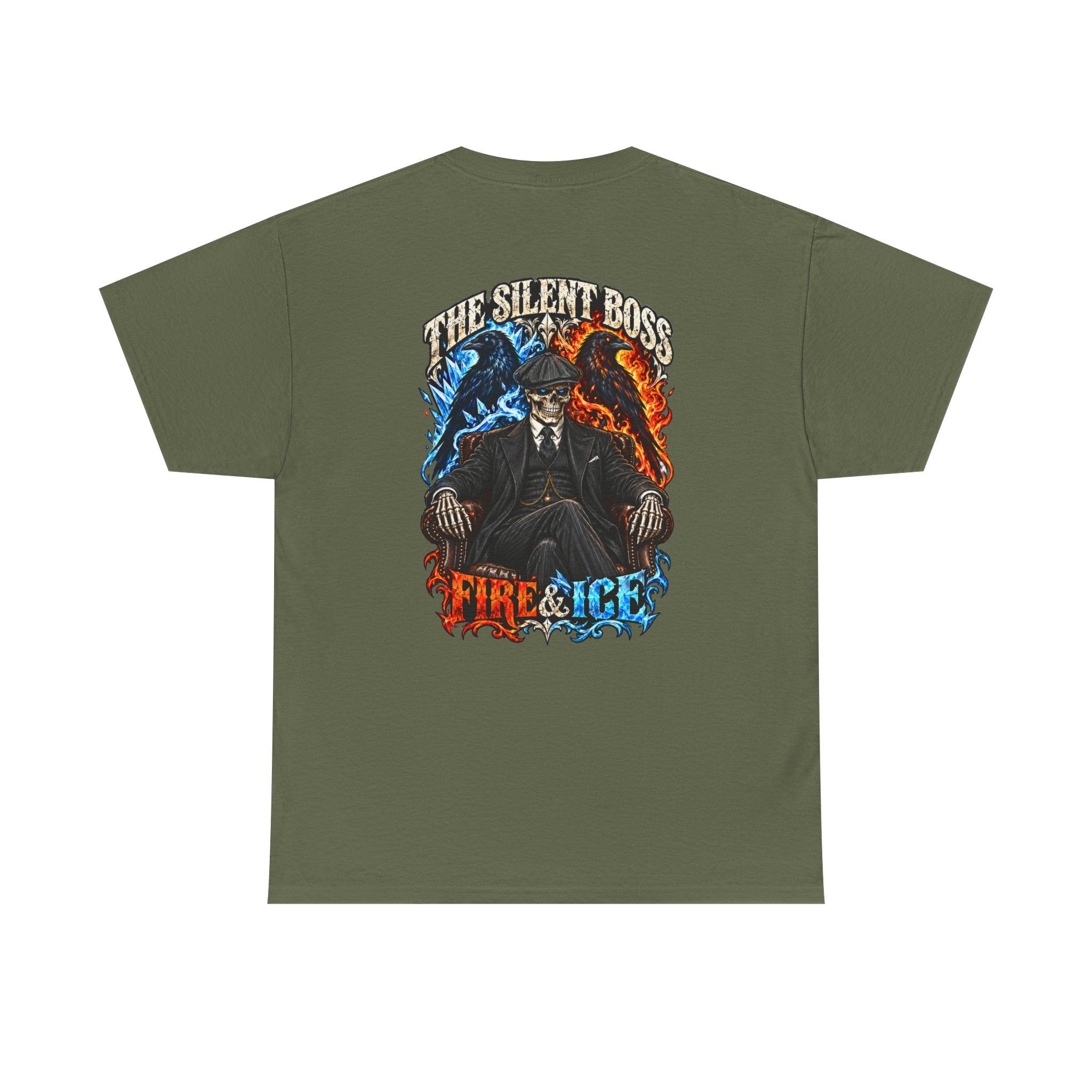 The Silent Boss: Fire & Ice Tee