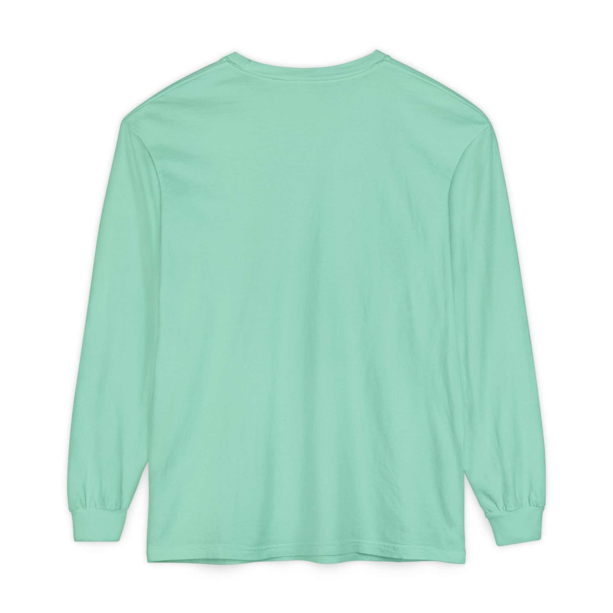 Mermaid Graphic Long Sleeve Tee — "The Sea Claims All" Nautical Fantasy Shirt
