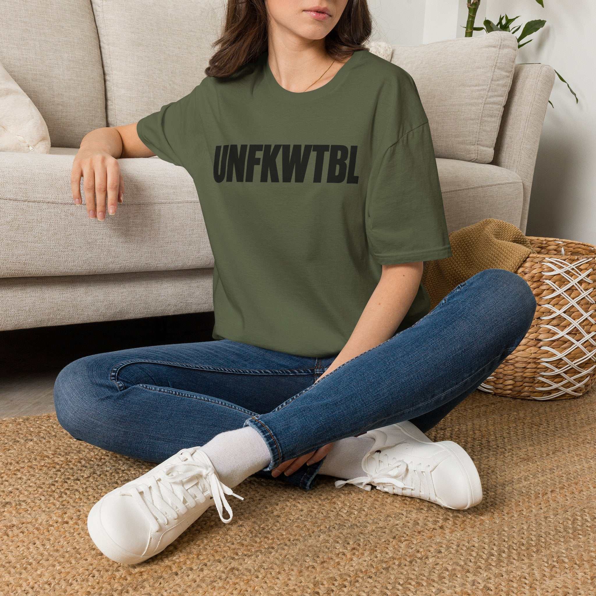 T‑Shirt — UNFKWTBL Bold Graphic Tee (Aesthetic, Minimalist Statement Shirt)