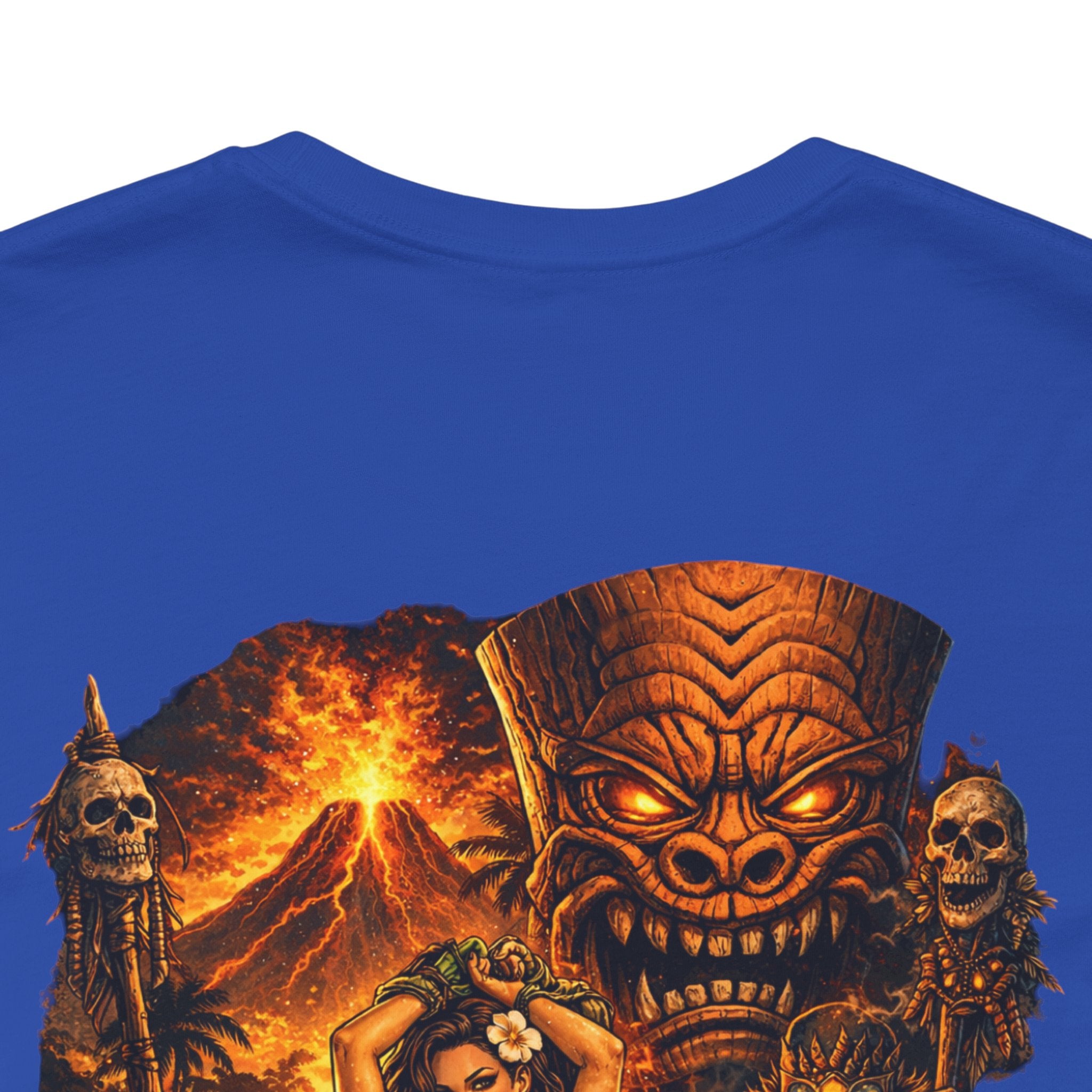 Tiki Ritual Graphic Tee — "Offerings Must Be Made" Back Print