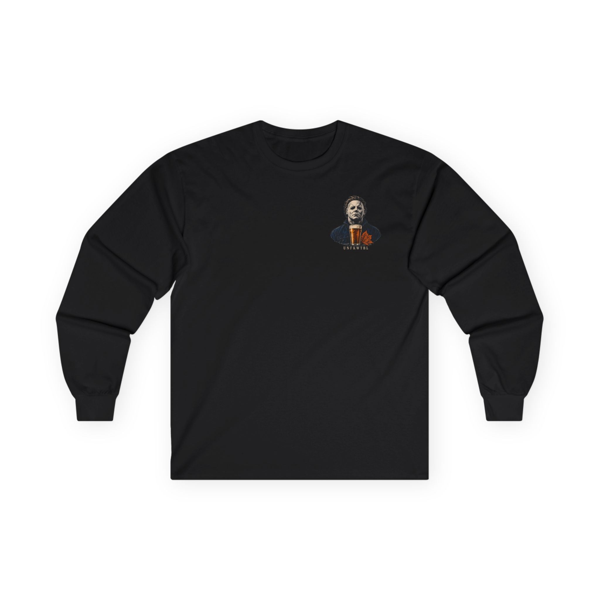 Michael Myers Midnight Ale Horror Long Sleeve Tee