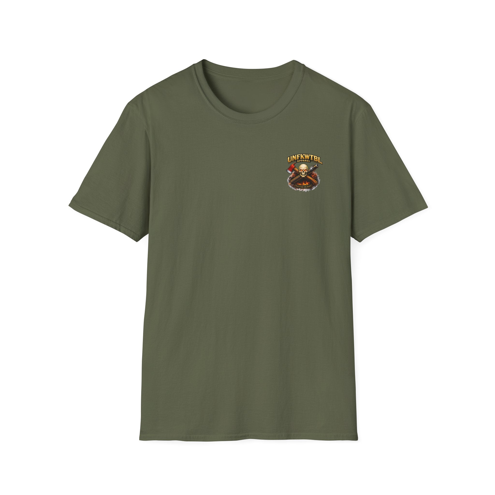 Firefighter T-Shirt — "UNFKWTBL Apparel: We Handle The Hose" Graphic Tee