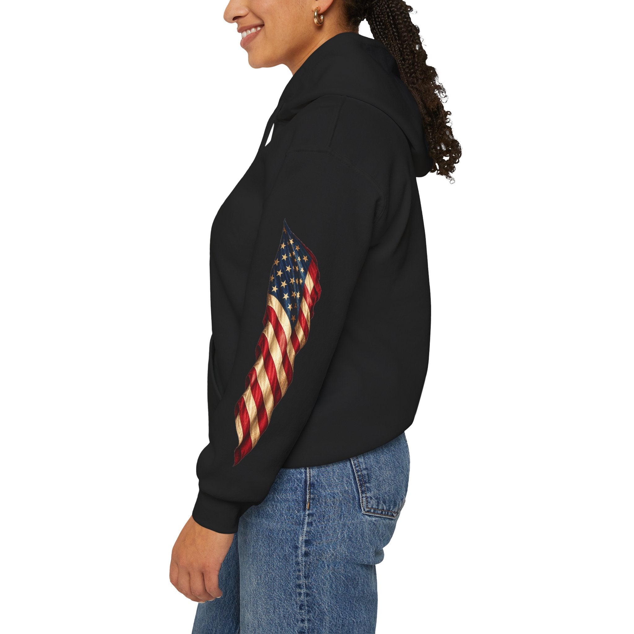 UNFKWTBL The Watcher Raven & Celtic Cross Hoodie