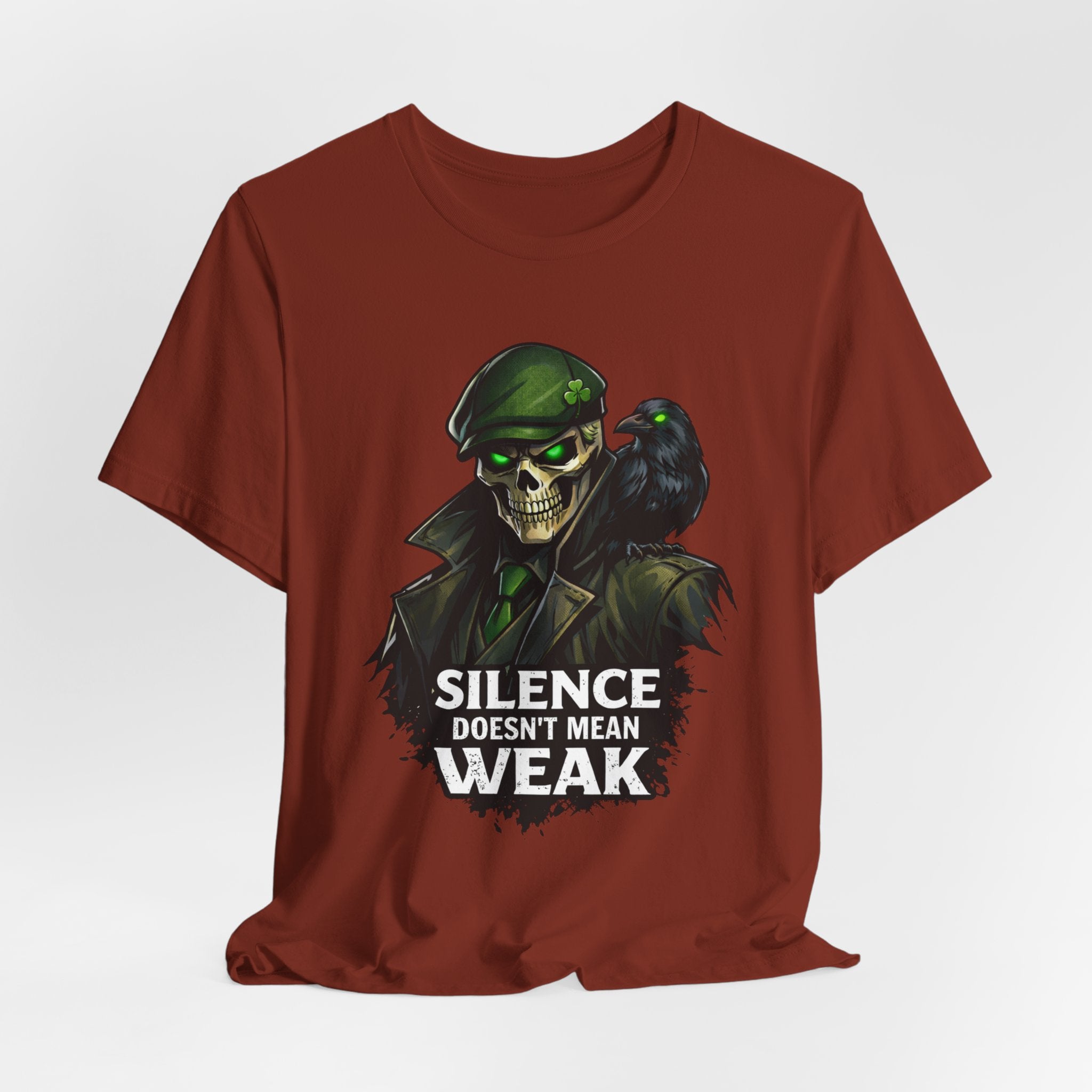 Silence Doesn't Mean Weak Skull Tee