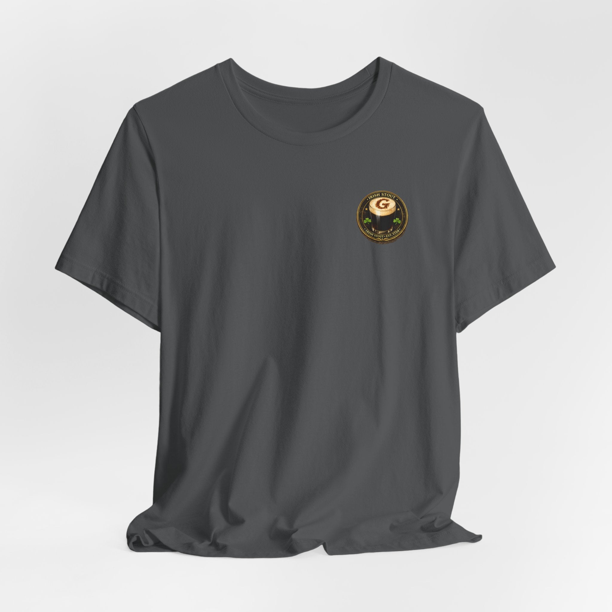 Irish Stout G-Spot T-Shirt — Funny Beer Pub Tee with Shamrock Design