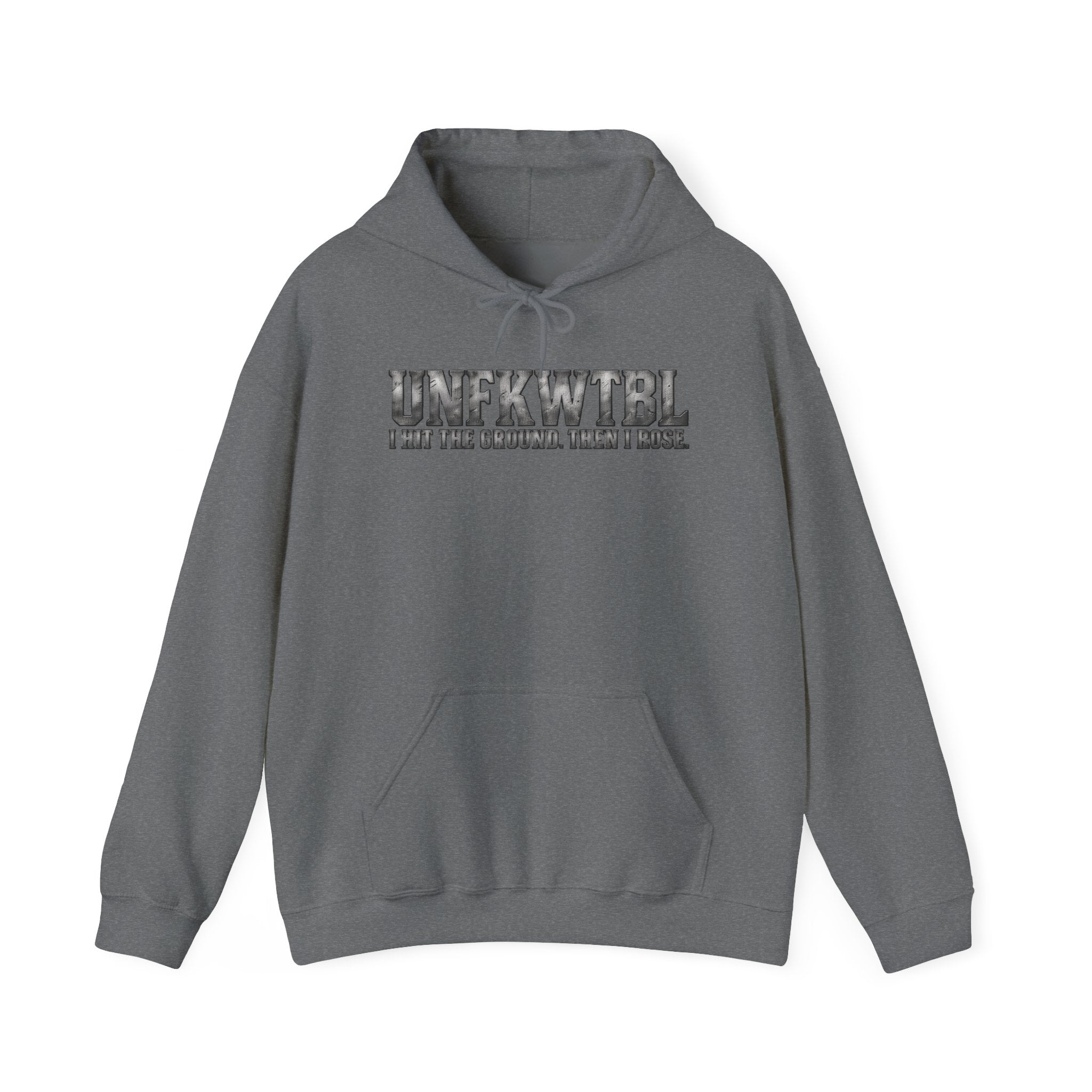 Hoodie — UNFKWTBL "I Beat The Odds" Vintage College Style