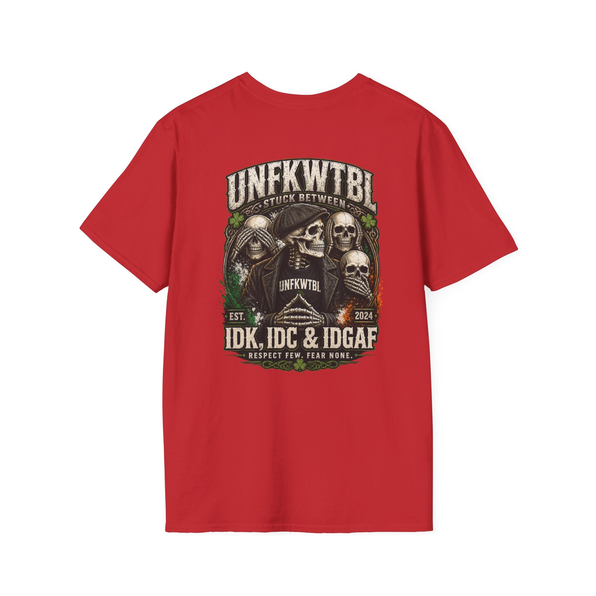 Skull Trio 'Ungrateful' Graphic T-Shirt