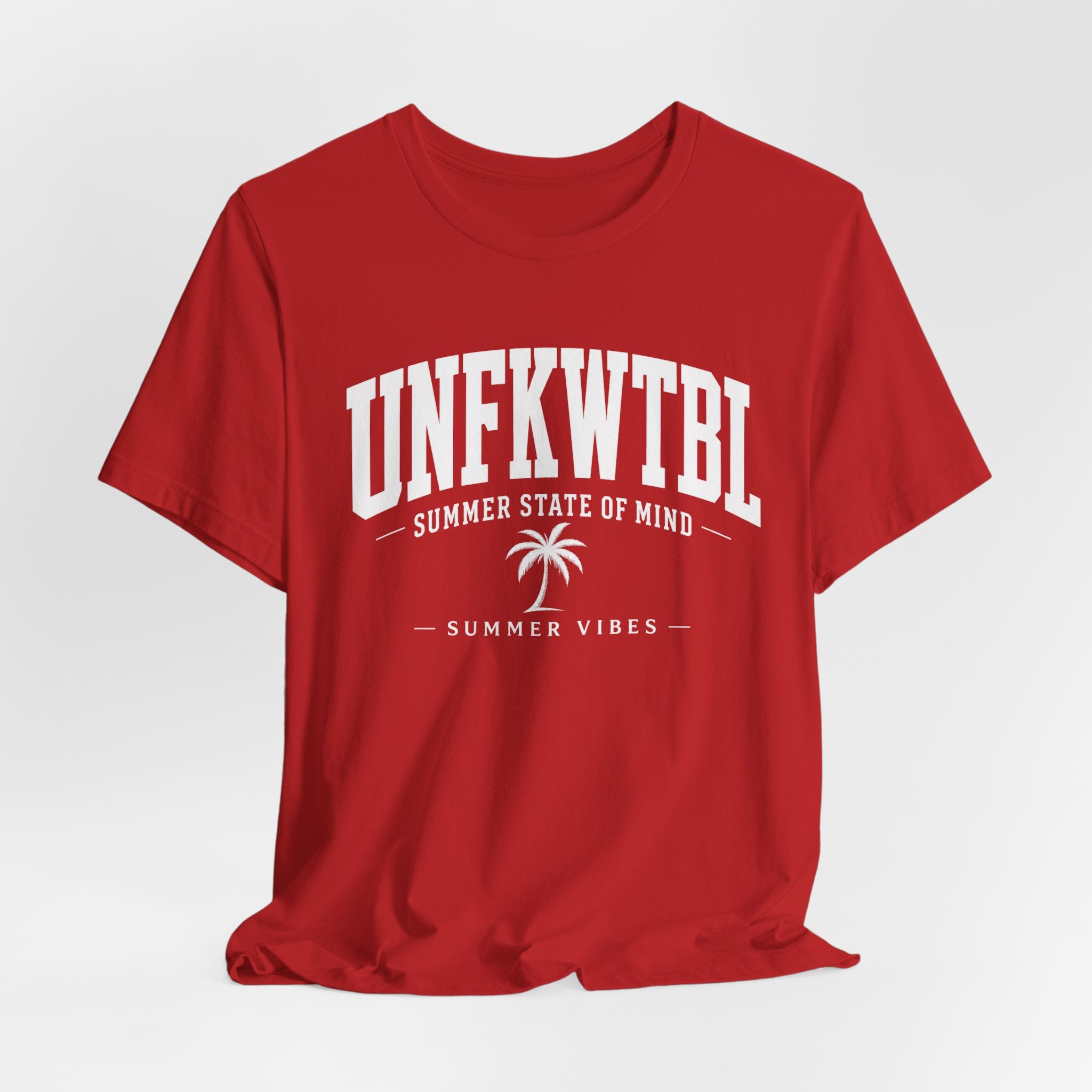 Summer Vibes Tee — "UNFKWTBL" Palm Graphic Shirt