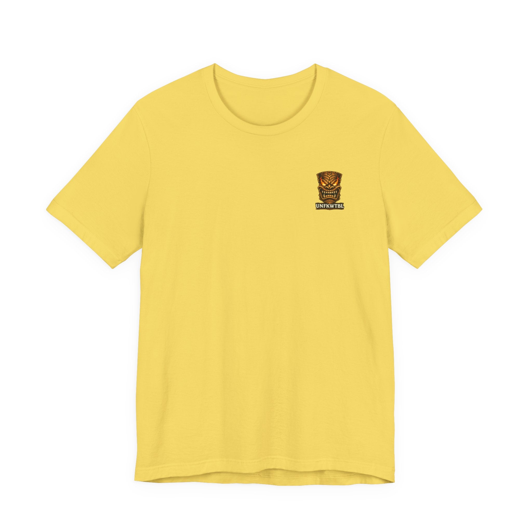 Paradise Has a Price T‑Shirt — Tropical Pinup Sunset Graphic Tee