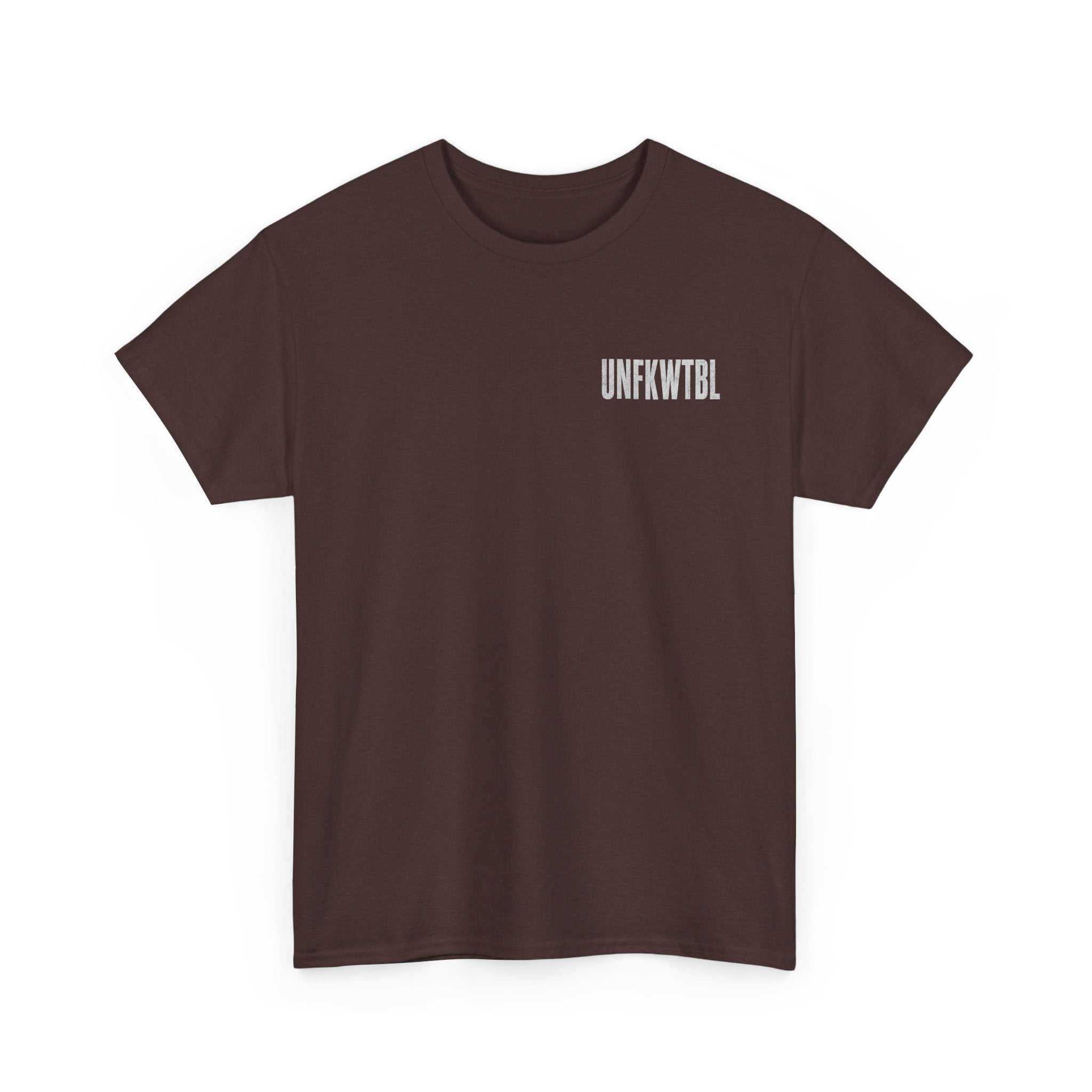 Skull Crossback Tee — UNFKWTBL Gothic Graphic T-Shirt