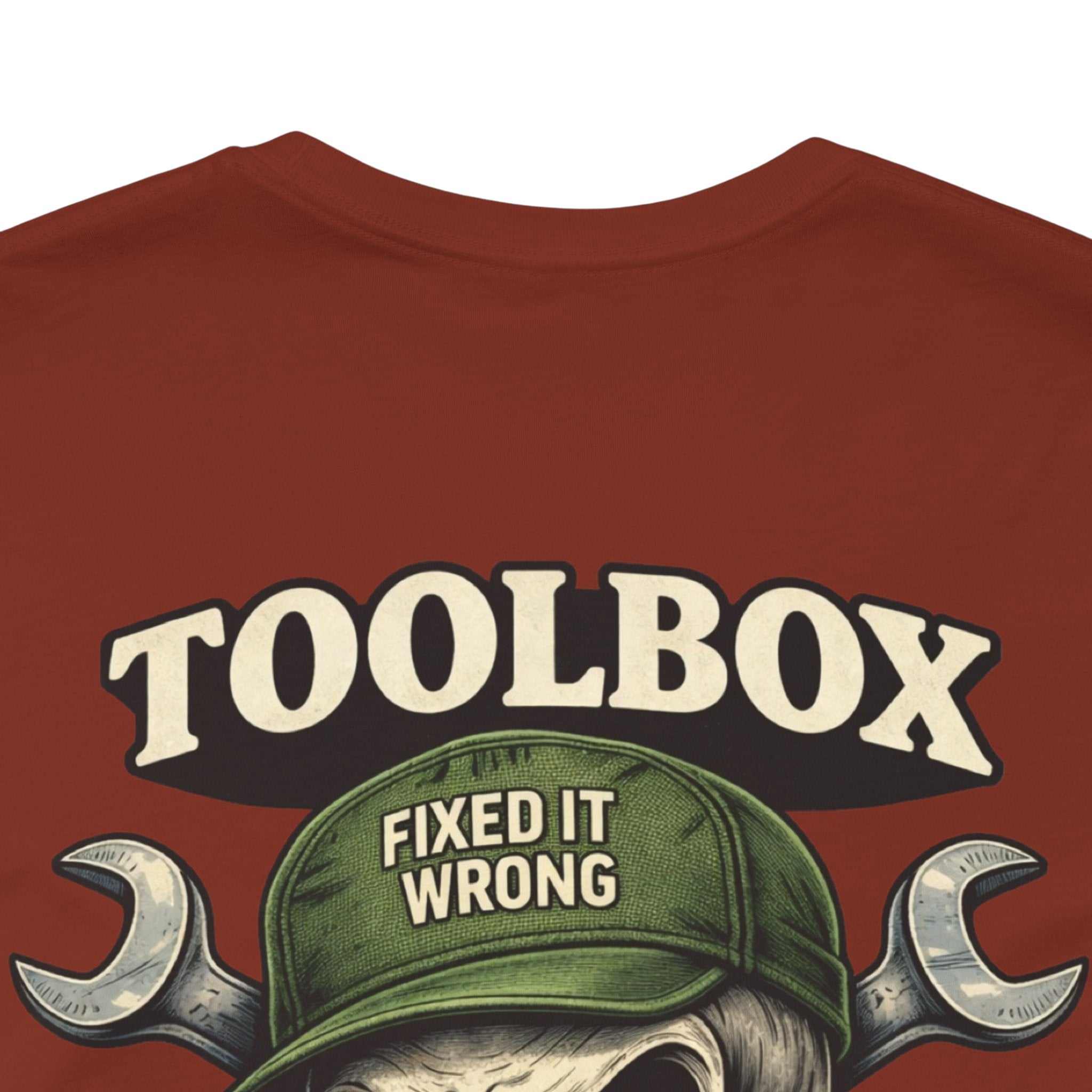 Toolbox of Regrets Skull T-Shirt — Funny Mechanic Gift