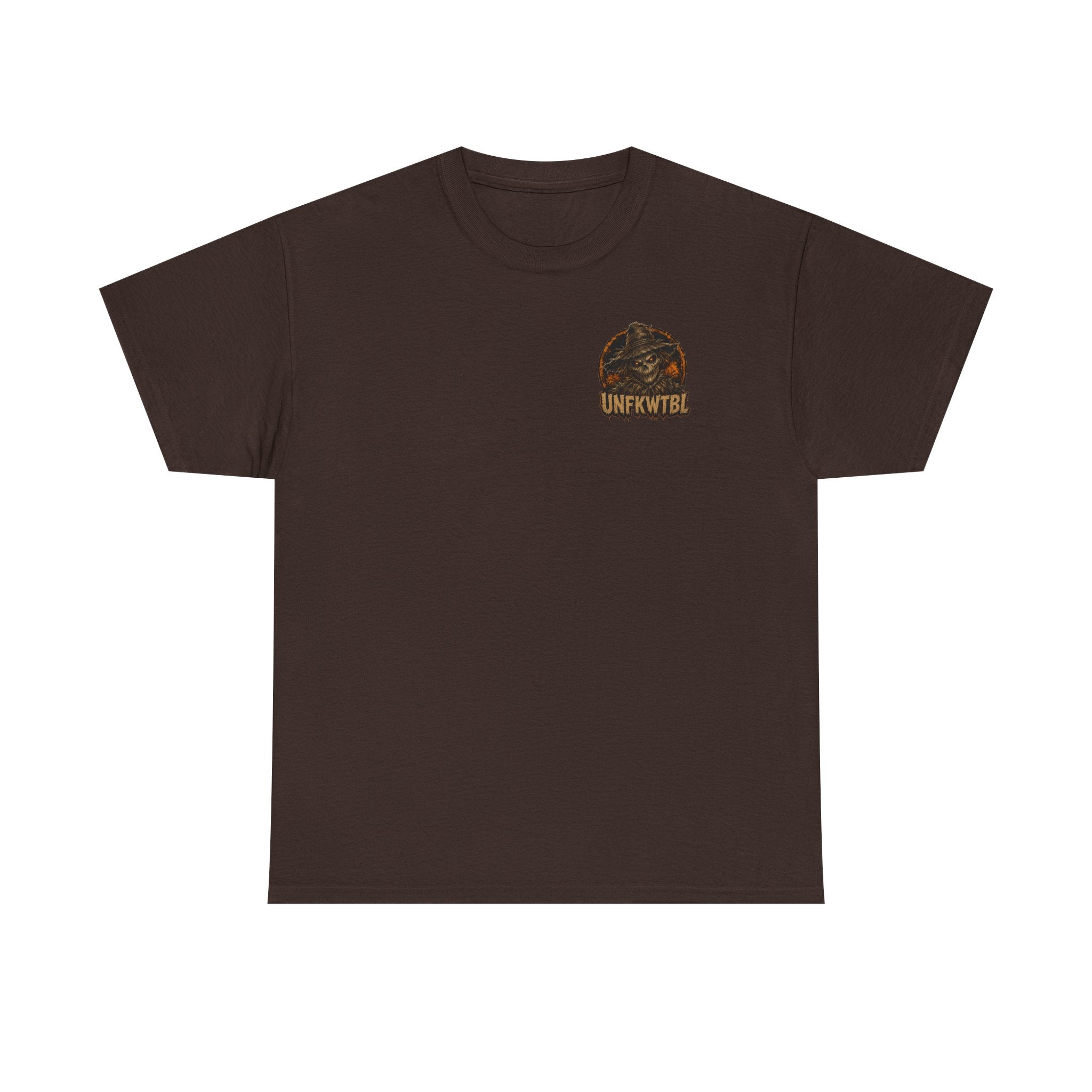 Horror Graphic Tee — "They’re Screaming" Scarecrow Design (UNFKWTBL)