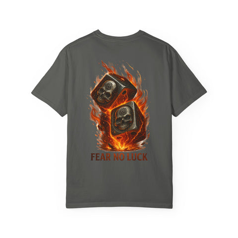 Fear No Luck Unisex T-Shirt | Cool Graphic Tee, Casual Wear, Gift for Gamers, Birthday Present, Unique Style, Everyday Fashion