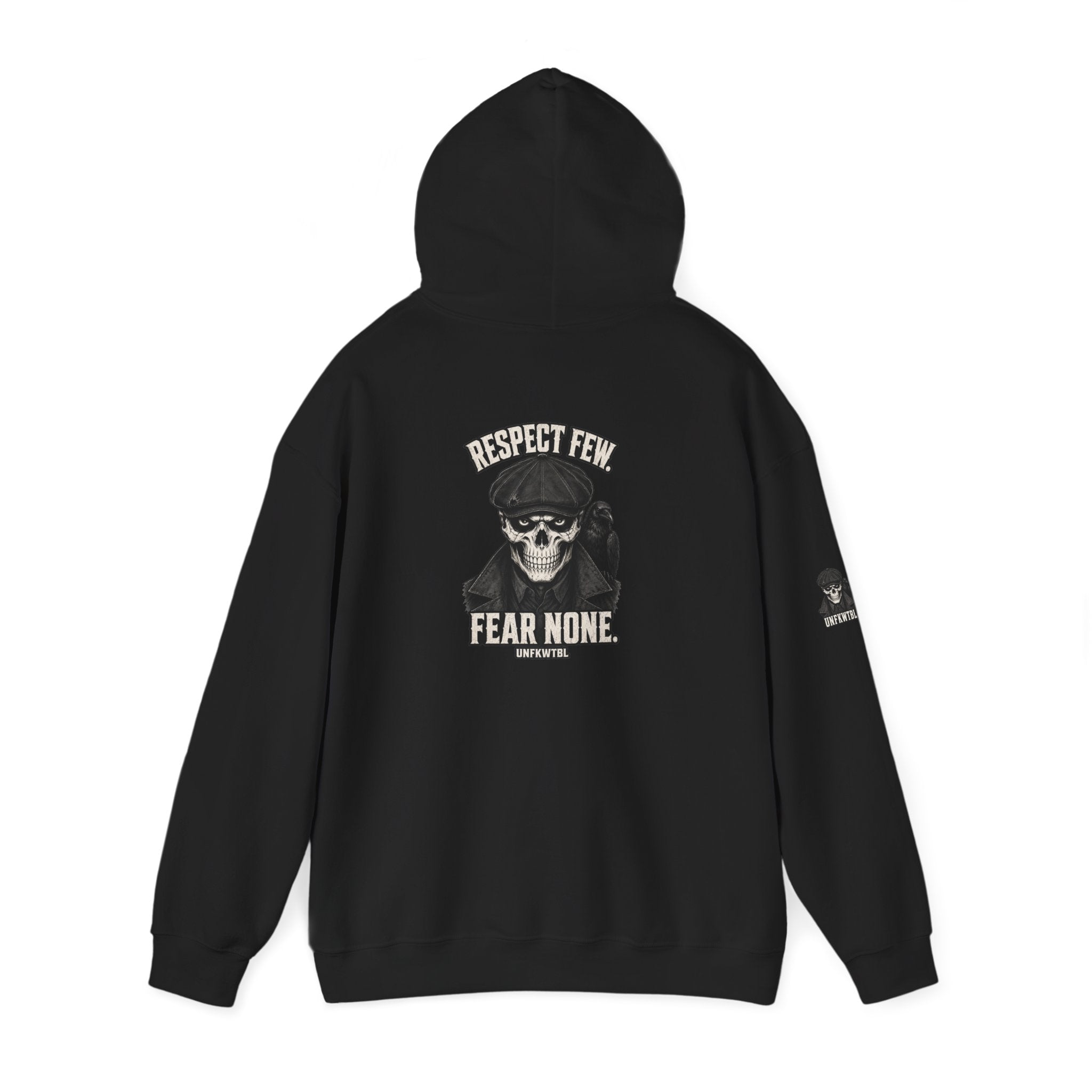 Resin Crew 'Fear None' Skull Hoodie