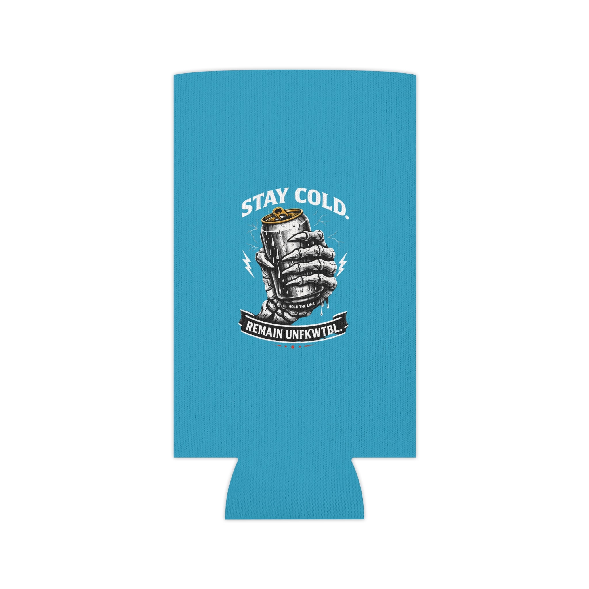Can Cooler — "Drink Like a Pirate / Stay Cold" Mermaid & Skull Beer Koozie