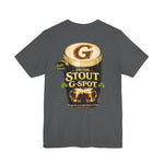 Irish Stout G-Spot T-Shirt — Funny Beer Pub Tee with Shamrock Design