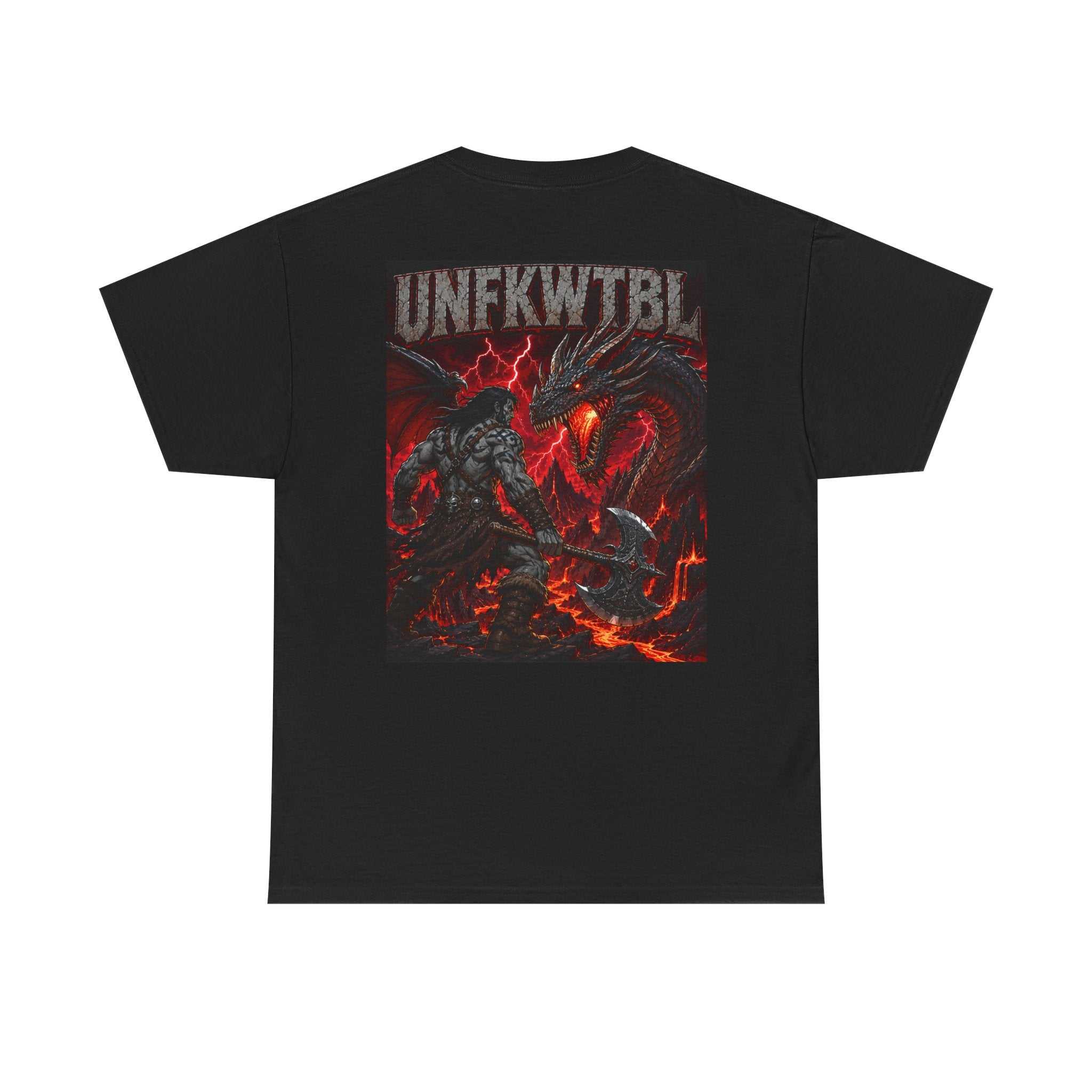 Graphic Tee — UNFKWTBL Dragon Battle Back Print
