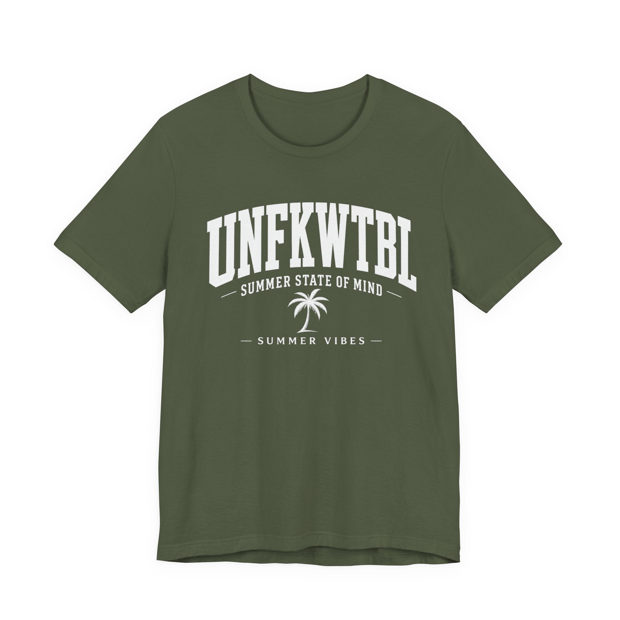 Summer Vibes Tee — "UNFKWTBL" Palm Graphic Shirt