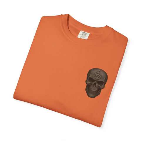 Unisex Garment-Dyed T-shirt, Vintage Summer Shirt, Casual Graphic Tee, Beach Party Apparel, Cute Halloween T-shirt