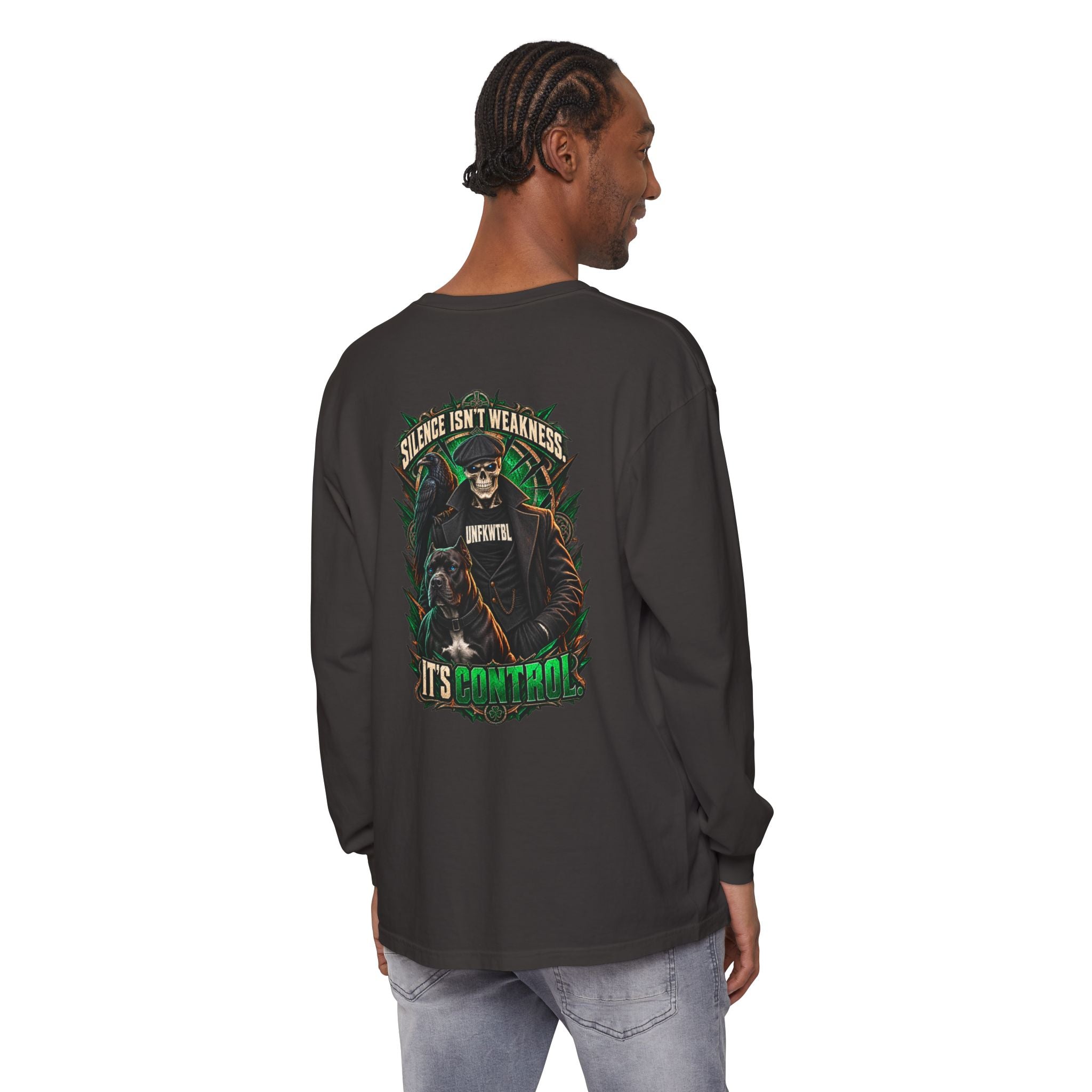 Silence Is Control Long-Sleeve Tee