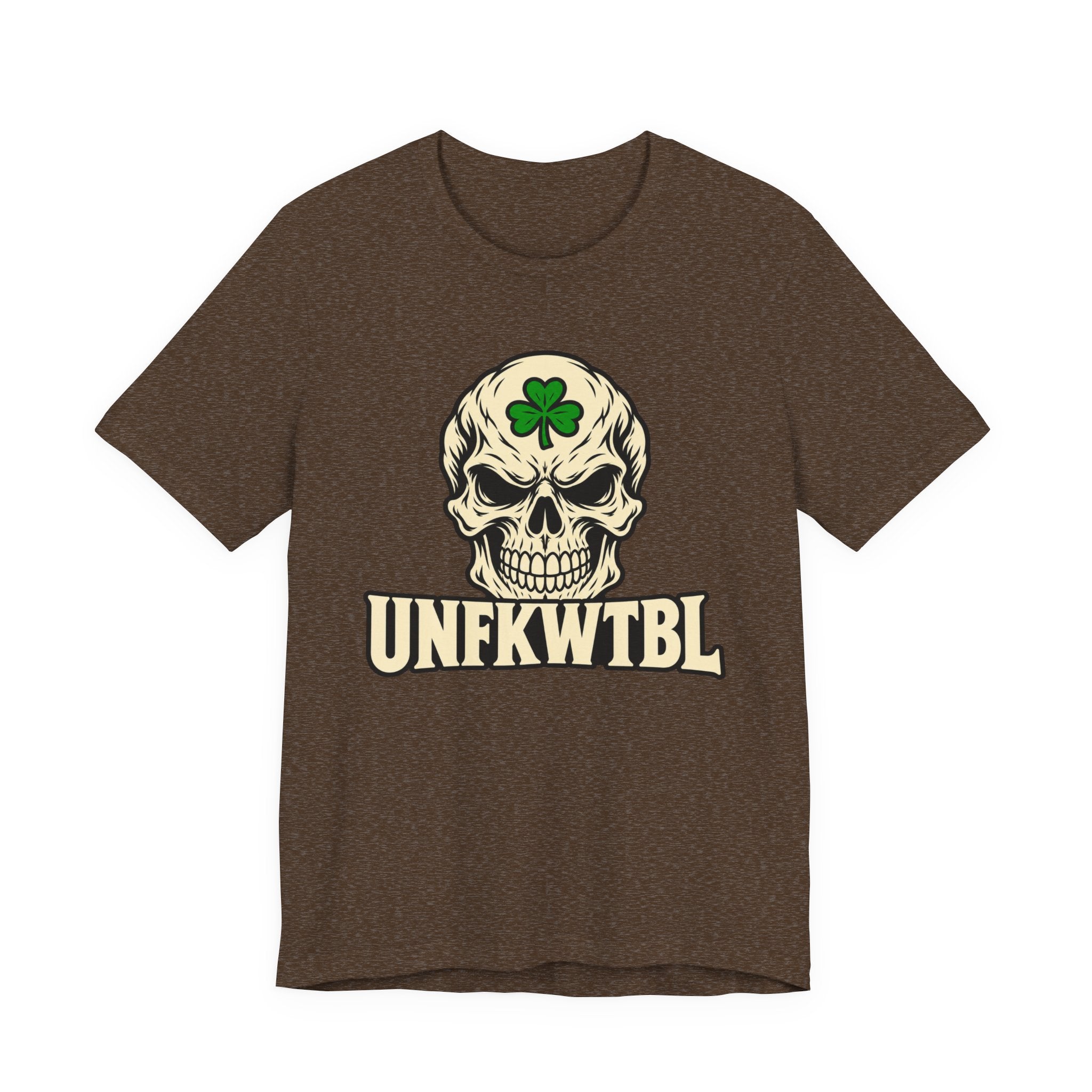 UNFKWTBL Shamrock Skull Tee