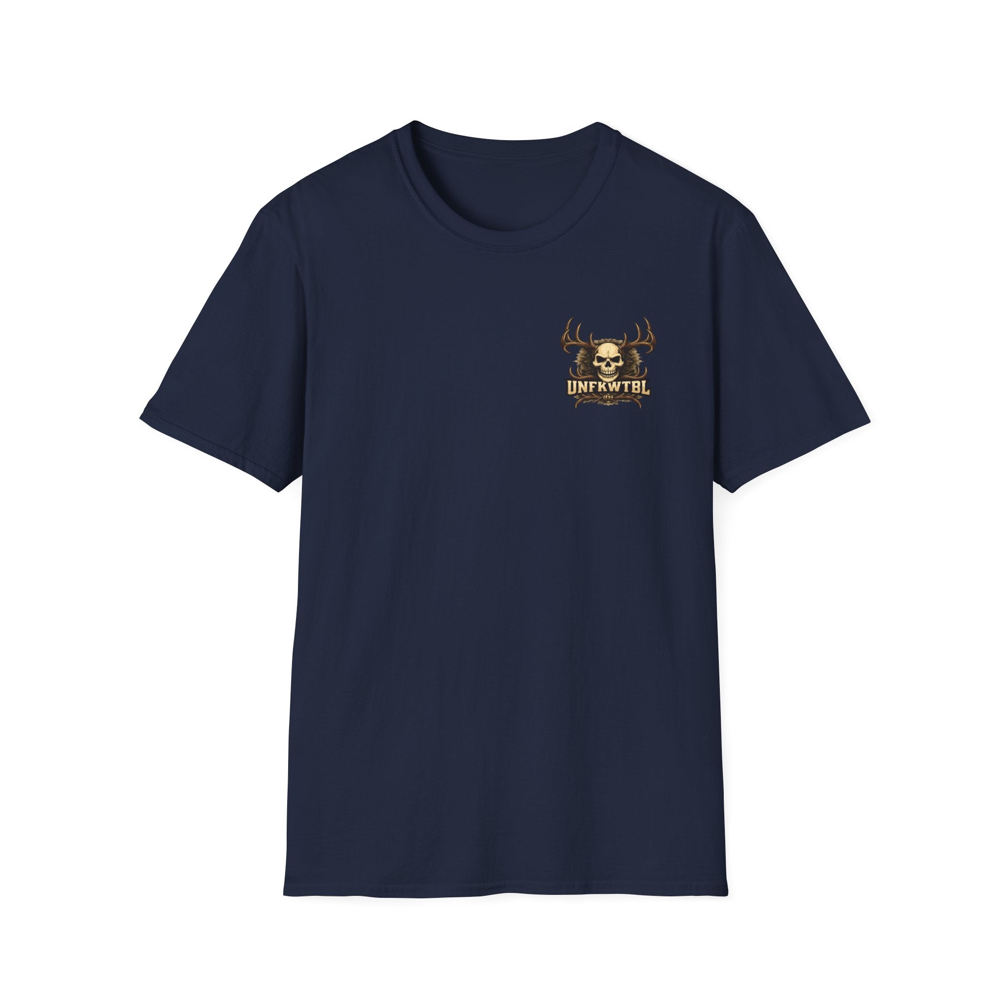 Zero Bucks Given T-Shirt — Skull Deer Hunter Graphic Tee