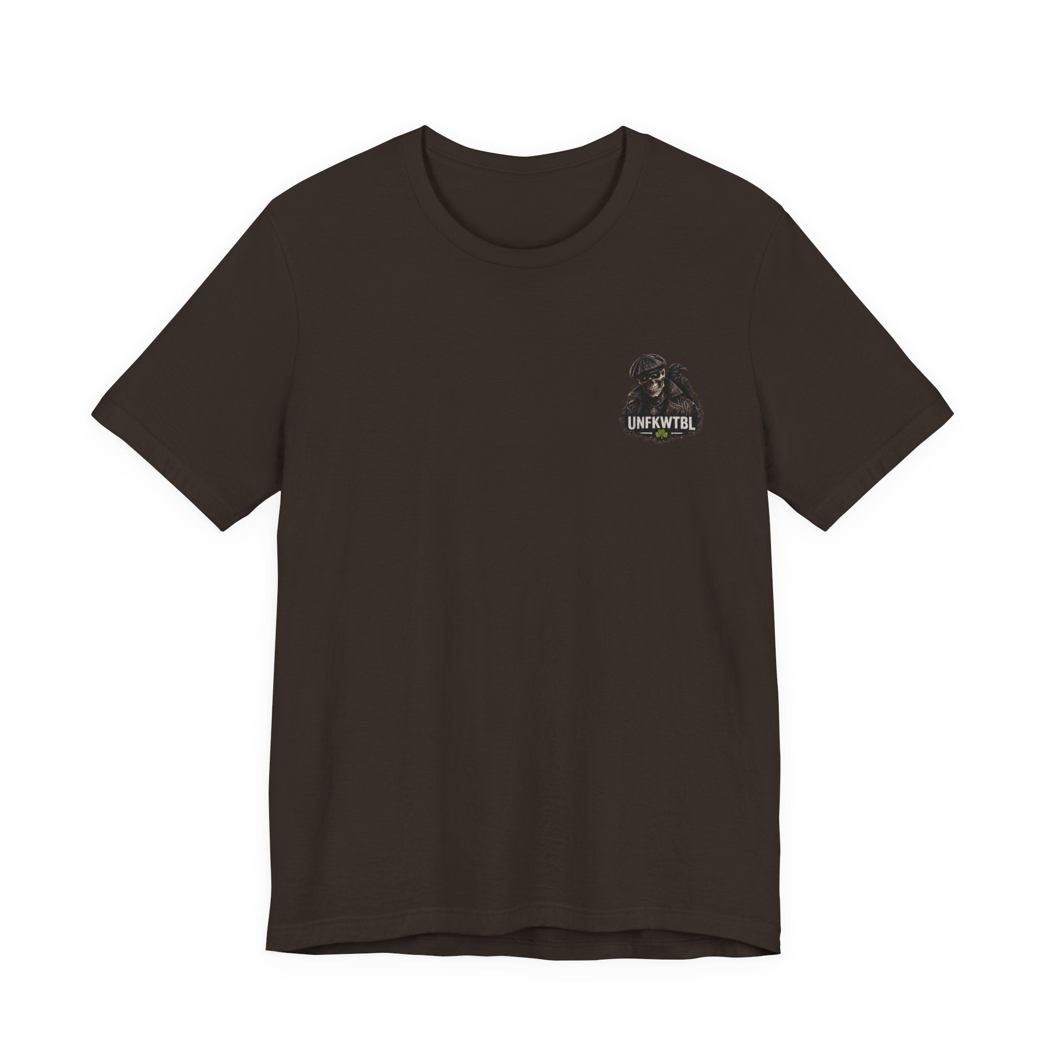 UNFKWTBL Graphic Tee — "Don't Fear the Dark" Military-Inspired Short Sleeve Shirt