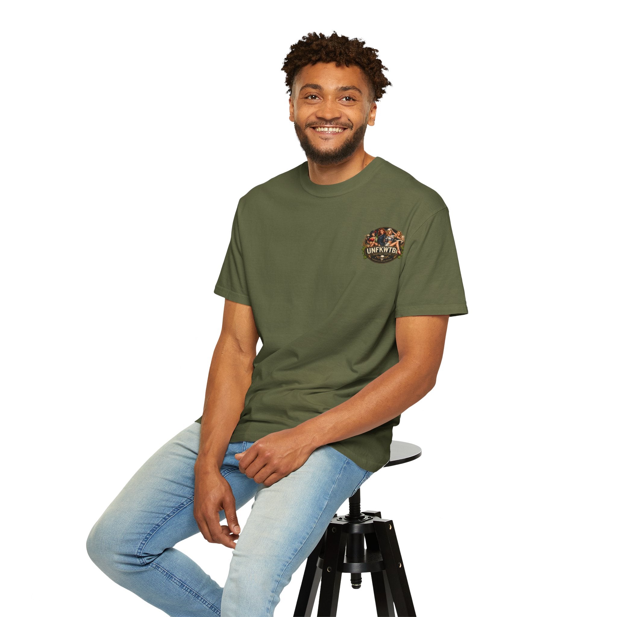 Beer Pinup T-Shirt – "Good Ale, Bad Choices" Retro Graphic Tee