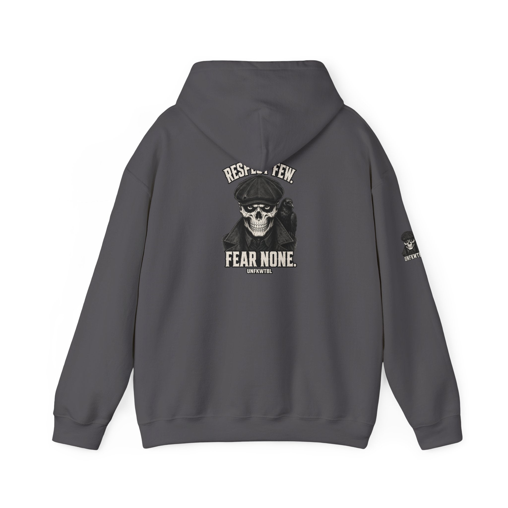 Resin Crew 'Fear None' Skull Hoodie