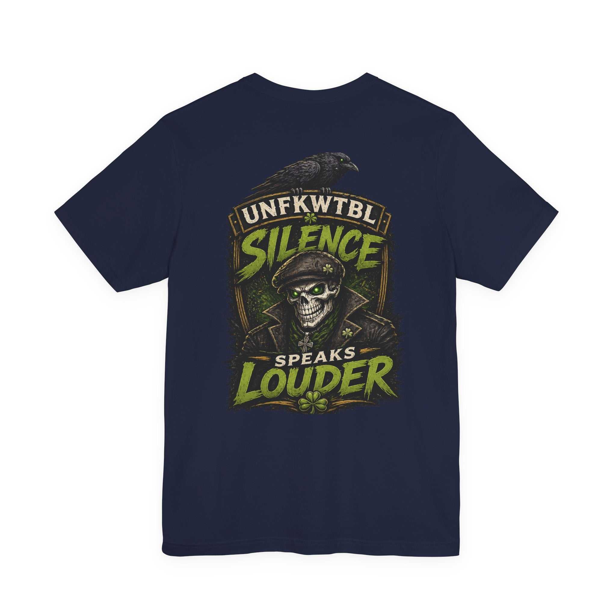 Skull & Raven "Silence Speaks Louder" Graphic Tee