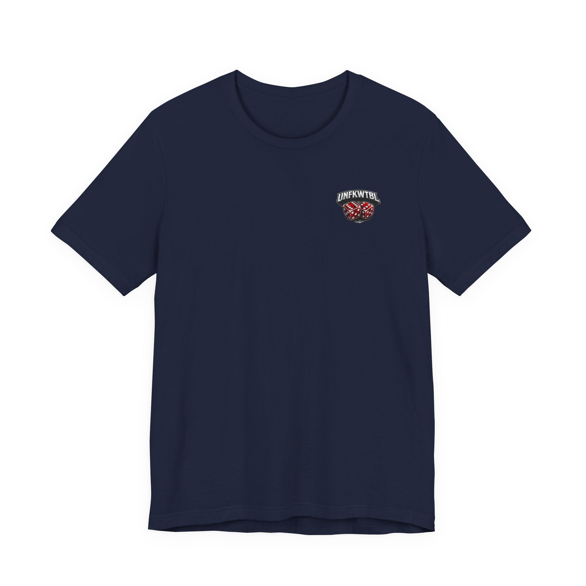 Roulette Skull Tee — Casino Skeleton Graphic T-Shirt