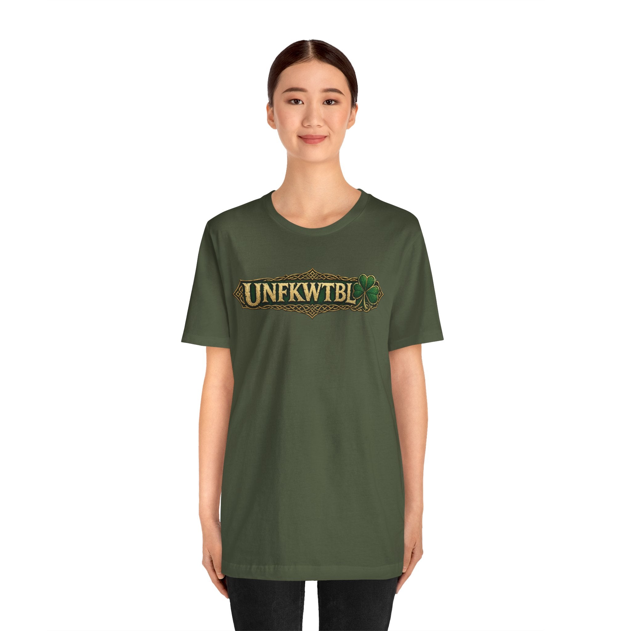 UNFKWTBL Lucky Celtic Clover Tee